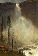 Albert Bierstadt Nevada Falls oil on canvas